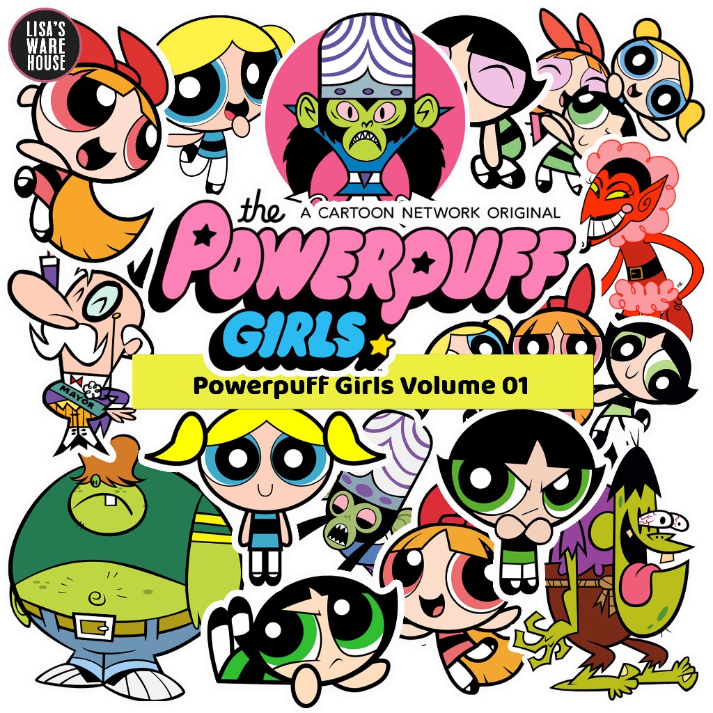 

Sticker Powerpuff Girl Volume 01