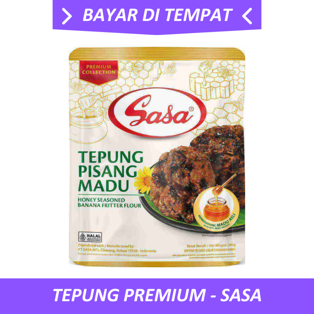 

Tepung Premium SASA - Tepung Pisang Goreng Madu
