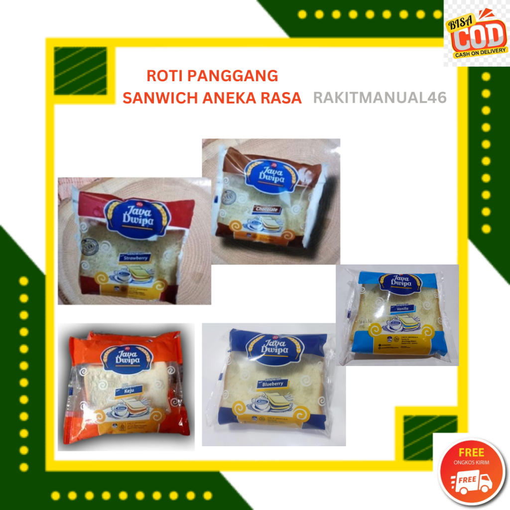 

ROTI PANGGANG SANWICH JAVA DWIPA OFFICIAL