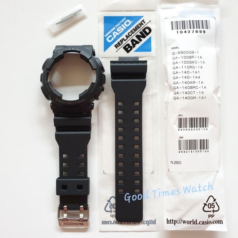 PAKET BEZEL STRAP G-SHOCK GA-110RG-1A GA 110RG GA 140 GA 110 CASIO ORIGINAL
