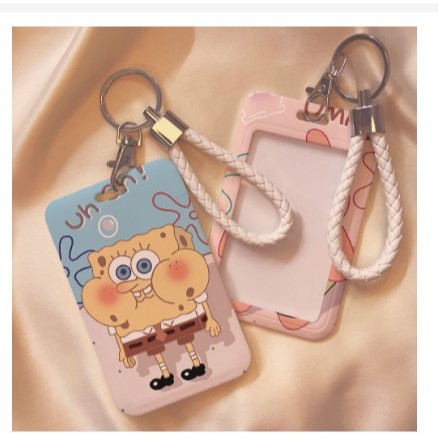 

tempat kartu photocard photo card flower / fy id card holder motif karakter lucu