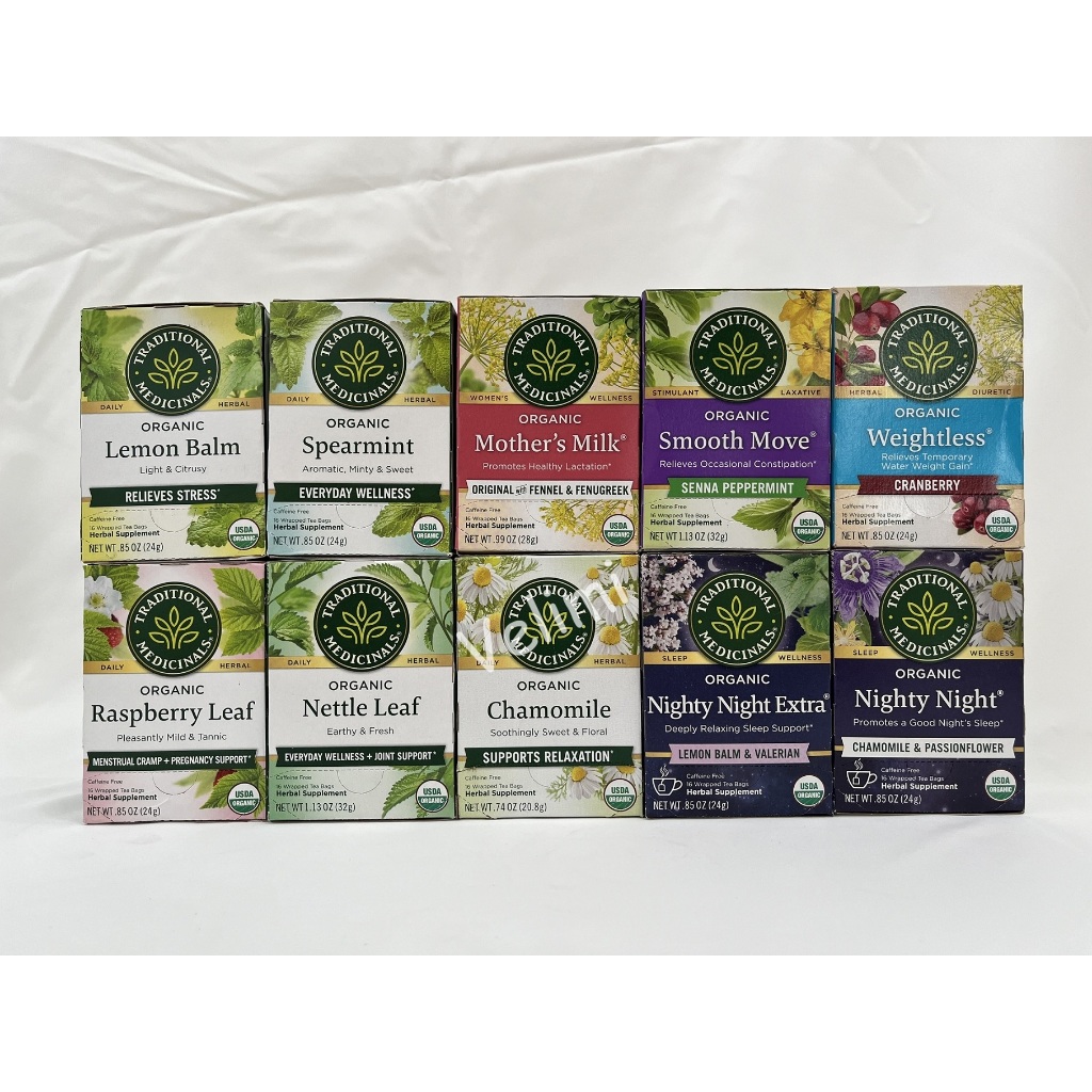 

Traditional Medicinals Organic tea
