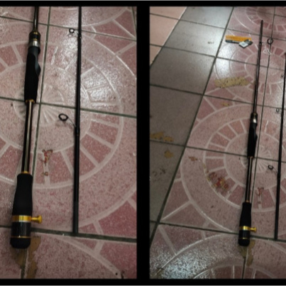 Alat Pancing Kuat Joran Daido Alexa 150cm 17lb Rod Carbon Solid