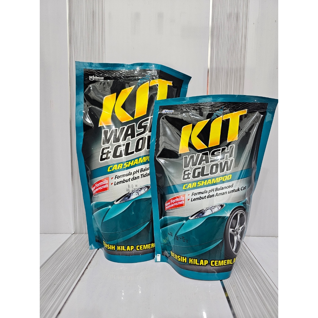 Kit Car Shampoo Wash and Glow Refill 720ml | 400ml