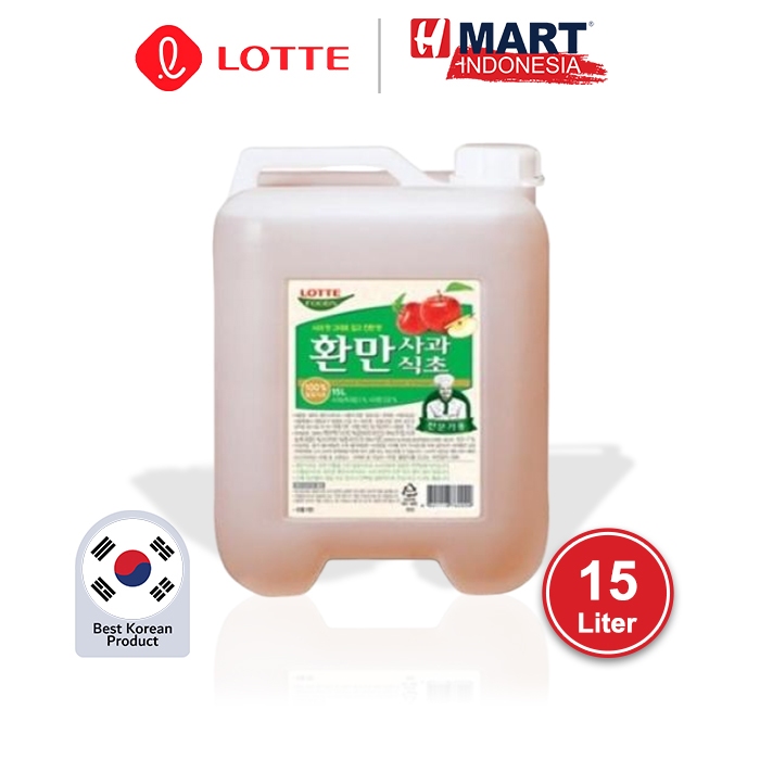 

LOTTE Hwanman Apple Vinegar - Bumbu Saus Cuka Apel Korea 15L