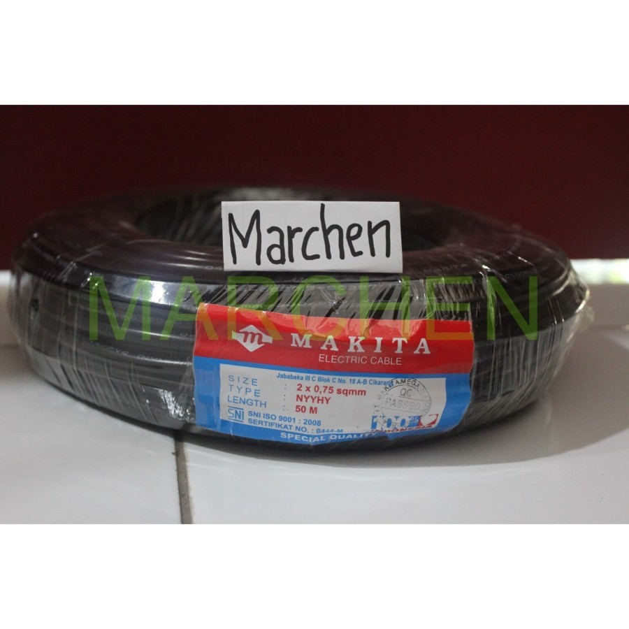 KABEL NYYHY 2x0,75 SERABUT ETERNA / MAKITA / FEDERAL