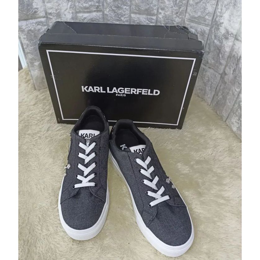 2707-149 KARL LAGERFELD DENIM SHOES UK 7.5