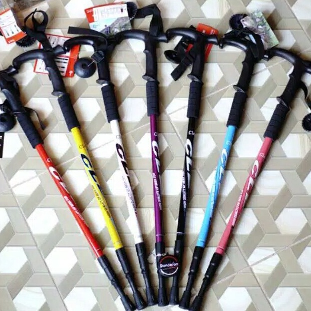 Trekking Pole  Trekkking Pole Alloy Cleye 3 Step  Trekking Pole cleye T 135  Trekking pole energia  
