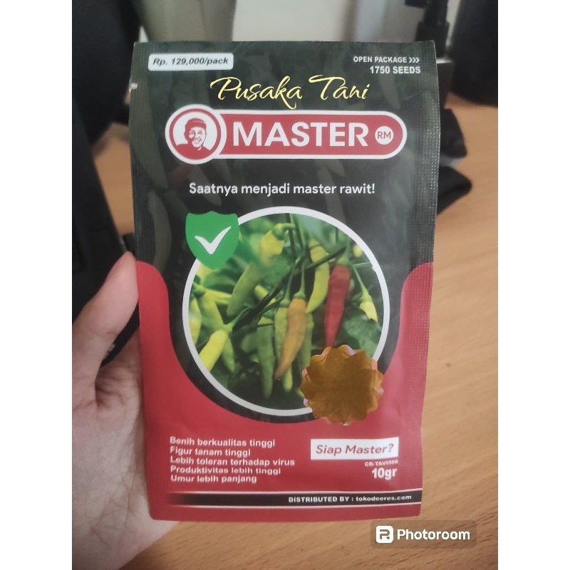 Benih cabe rawit - MASTER - 1750 butir