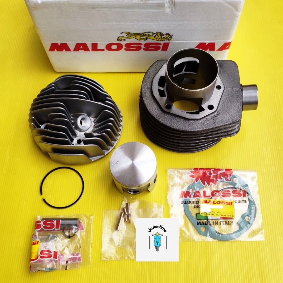 Blok Set Malossi Sport 177 cc Cast Iron Untuk Vespa PX Excel dkk