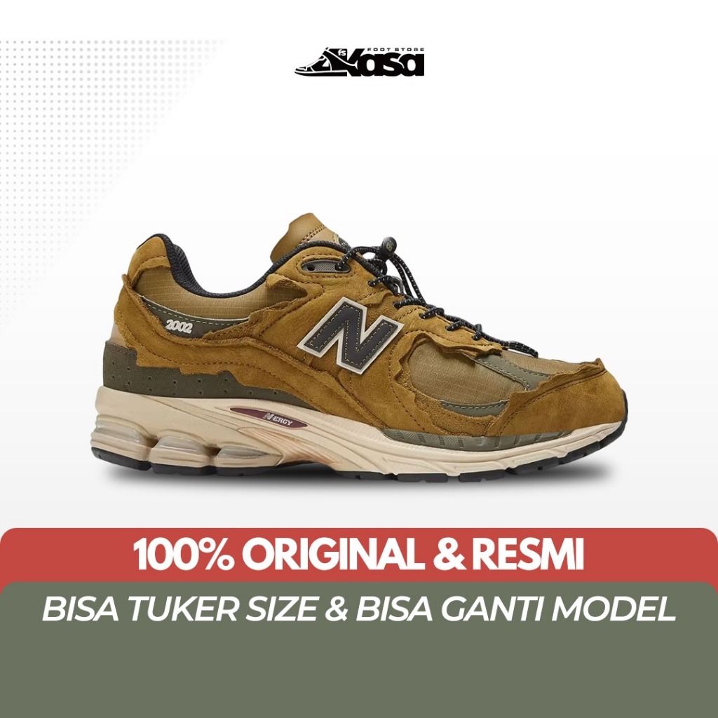 Sepatu Sneakers Pria NB 2002R Protection Pack Burnt Orange