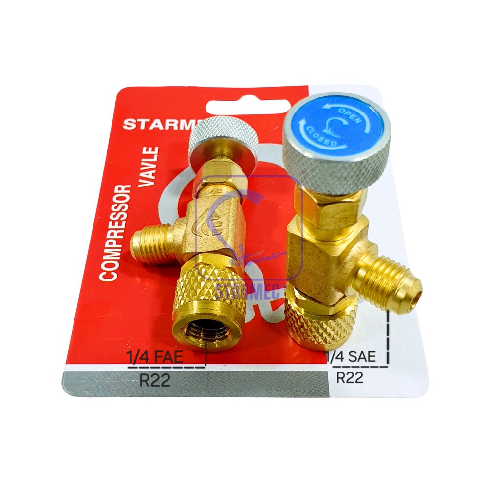 KODE F63K Kran Freon Can Tap Valve R22 KQF341 Starmec