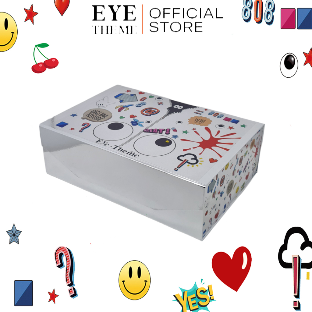 

HAIKARL EYE THEME ~ Gift Box Hard Case Size M Silver