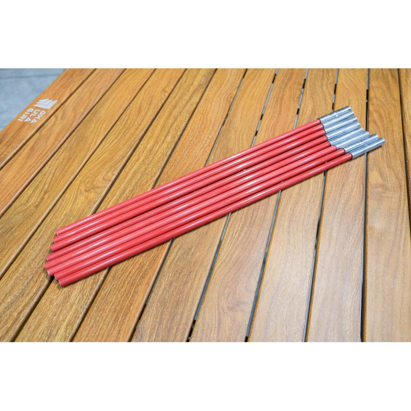 Frame Rangka Soft Red Batang Tenda Fiber Satuan Perbatang