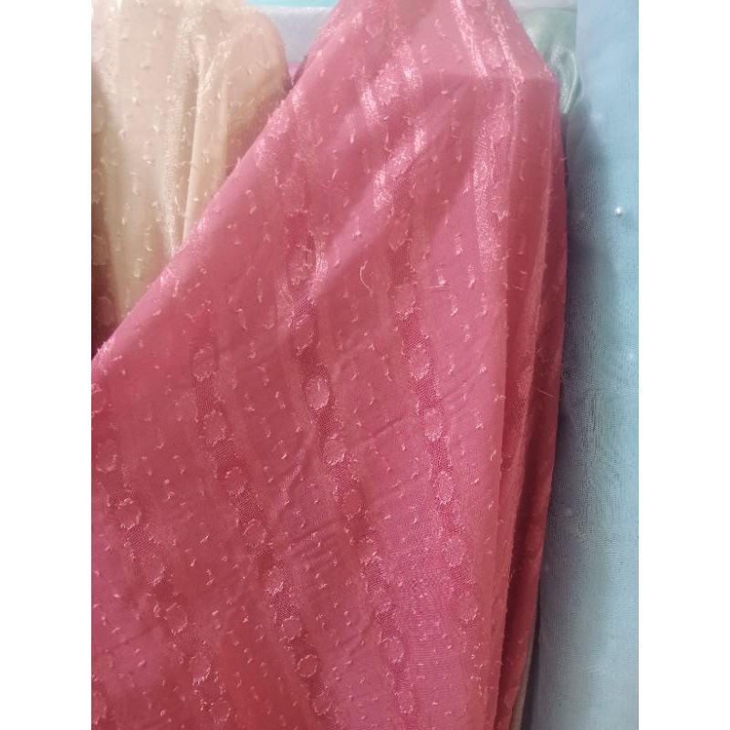 bahan/ kain sifon rubiah