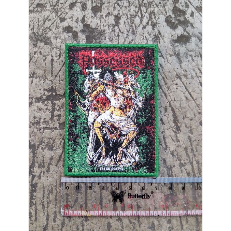 woven patch possessed