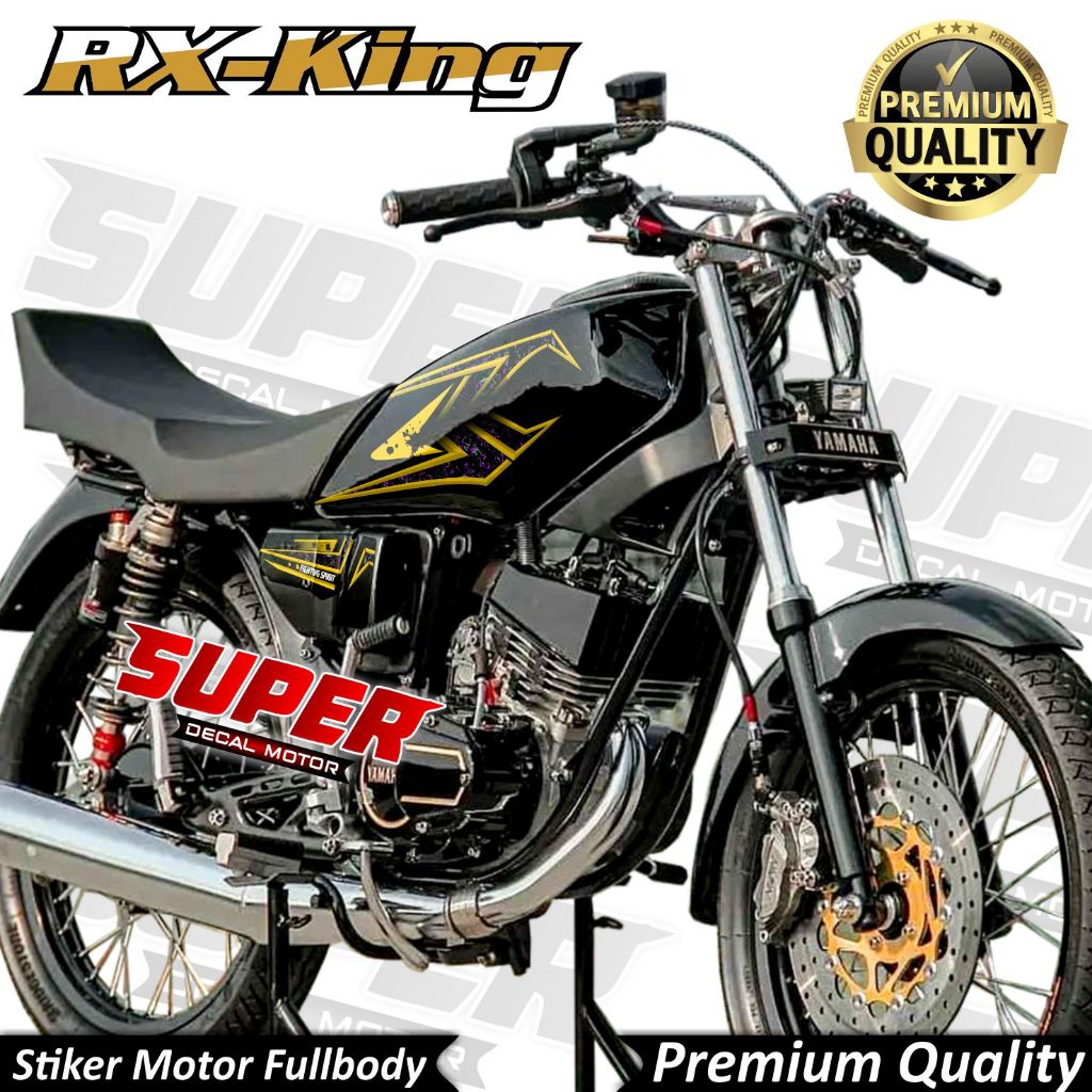 Stiker Decal Motor Yamaha RX King Full Body Variasi RX002