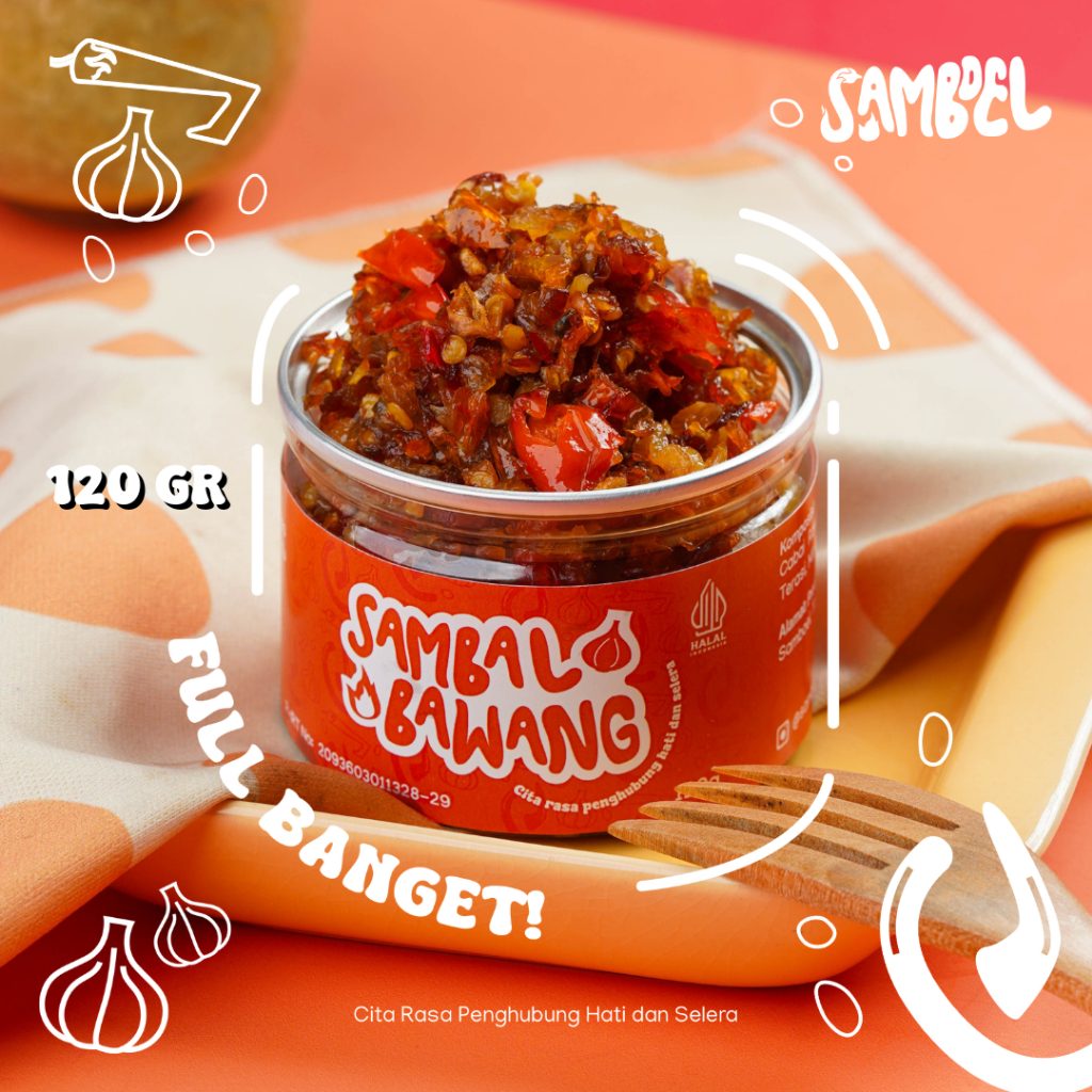 

Samboel - Sambal Bawang 120gr