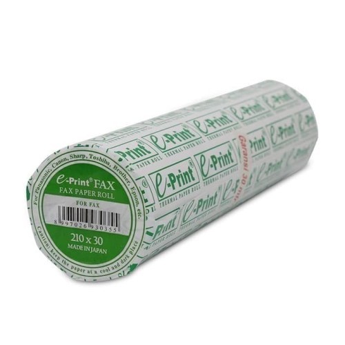 

Fax Paper Roll Thermal 210x30mm E-Print / Kertas EPrint