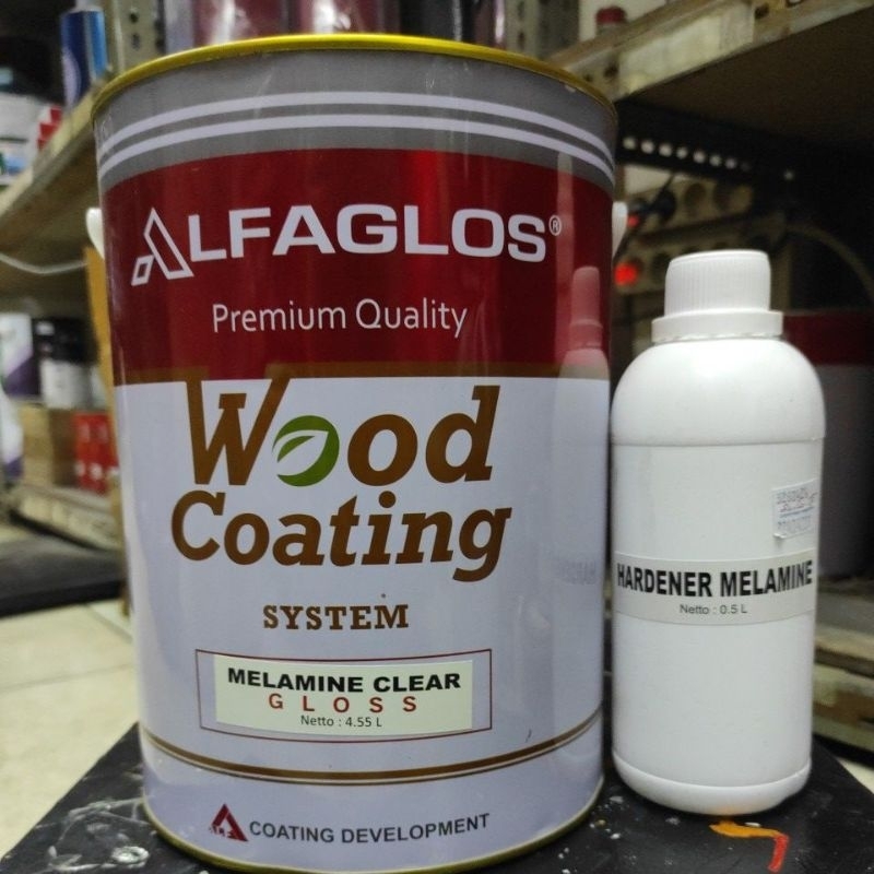 melamine clear gloss alfaglos galon
