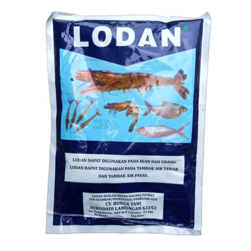 LODAN 500GR SUPLEMEN VITAMIN MEMPERCEPAT MENINGKATKAN PERTUMBUHAN / BOBOT / MOLTING BUDIDAYA TAMBAK 
