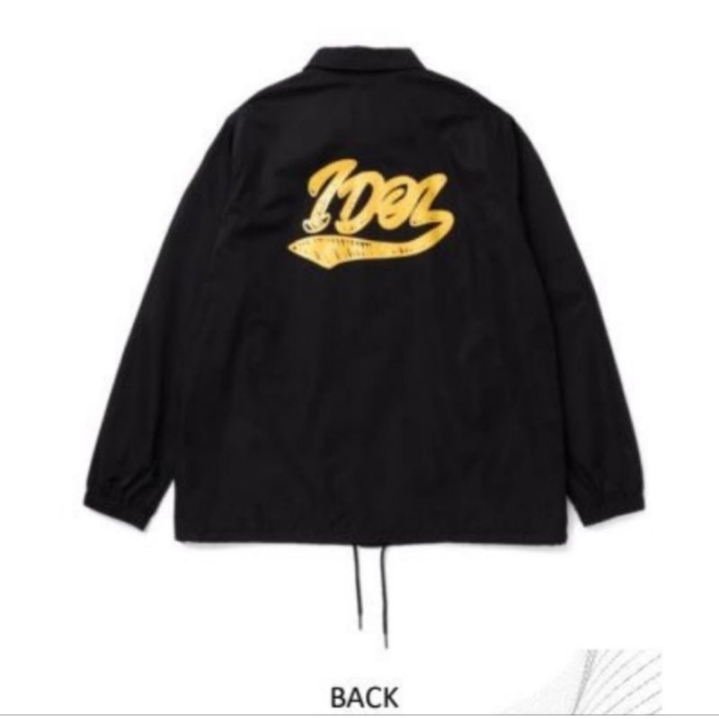 [READY] BTS COACH JACKET IDOL POP UP STORE BLACK - SIZE L