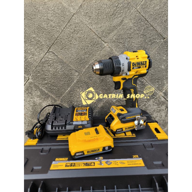 Bor Dewalt DCD800 20V XR Bor Baterai Dewalt DCD 800 Cordless Drill Driver