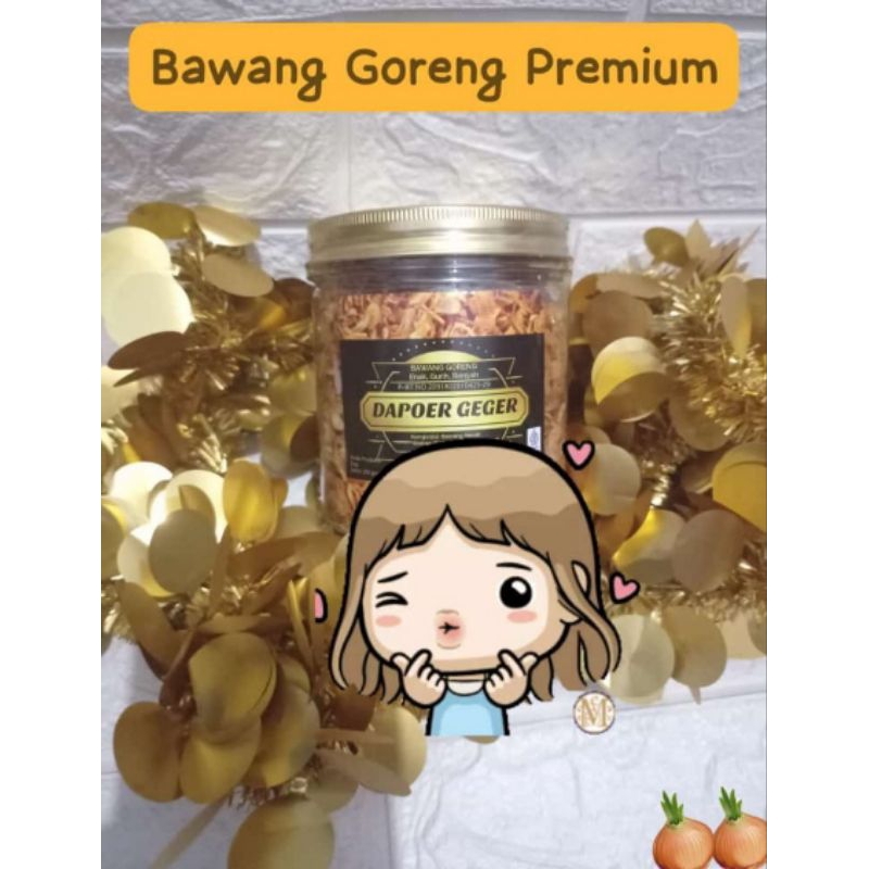 

Bawang Goreng Premium tanpa tepung halal