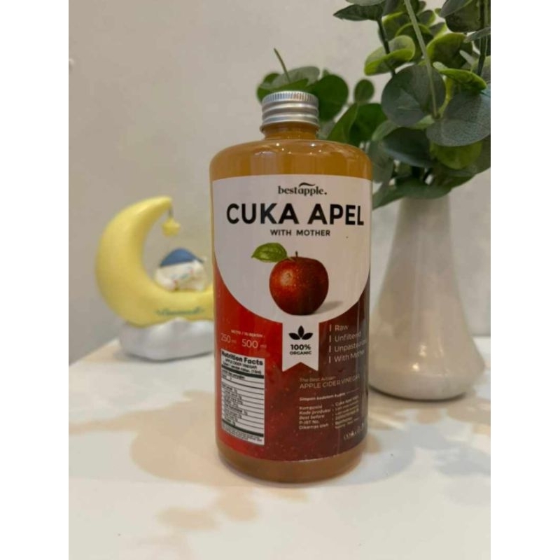 

CUKA APEL BESTAPPLE || CUKA APEL ORIGINAL WITH MOTHER 500 ML