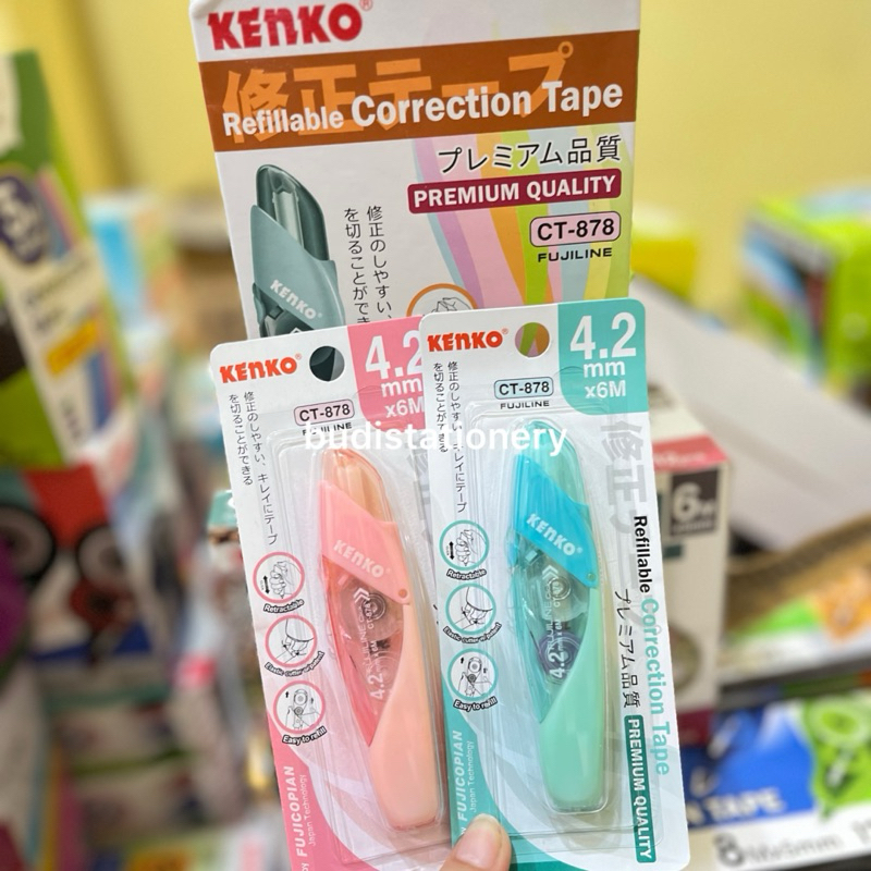 

(MIN. 3 PCS) KENKO CORRECTION TAPE CT-878 ( 6 M X 4,2 MM )