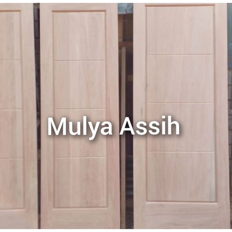 1 set kusen dan pintu kayu kamper Singkil oven
