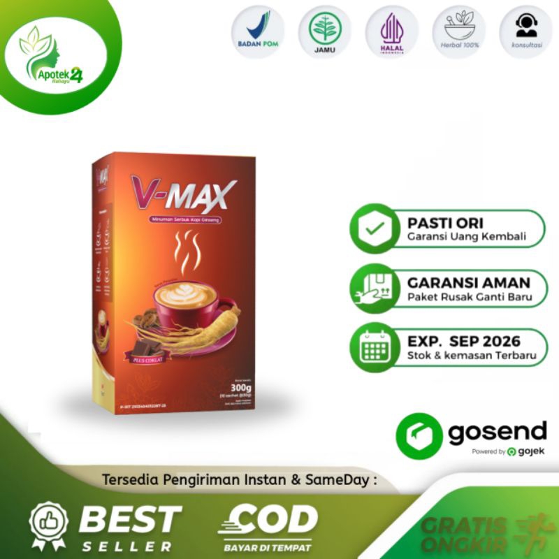 

KOPI V-MAX KOPI STAMINA WANITA DEWASA TAHAN LAMA ORIGINAL BPOM