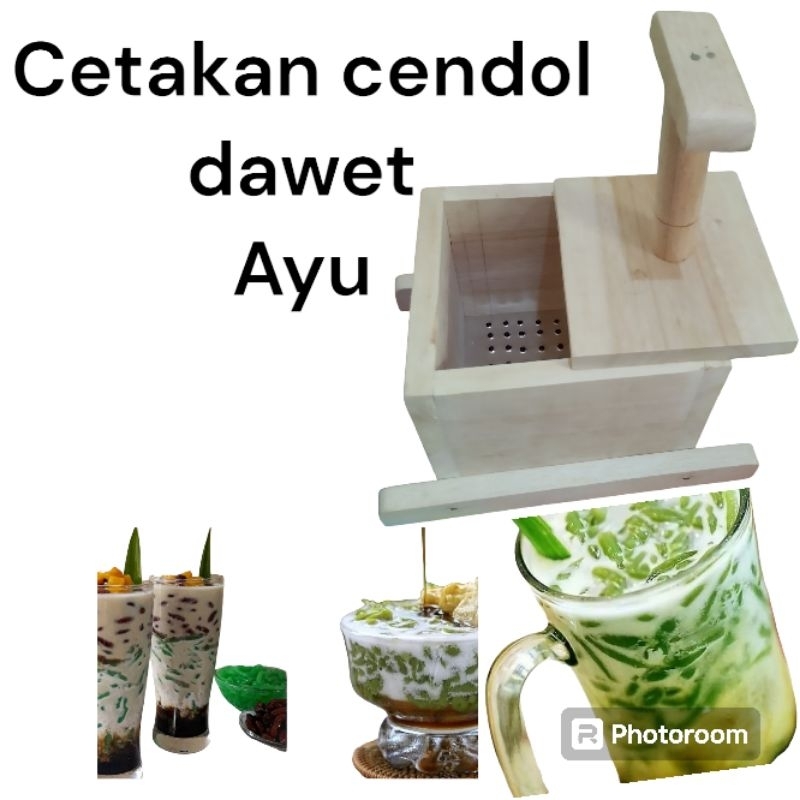 alat cetakan cendol dawet ayu es dawet
