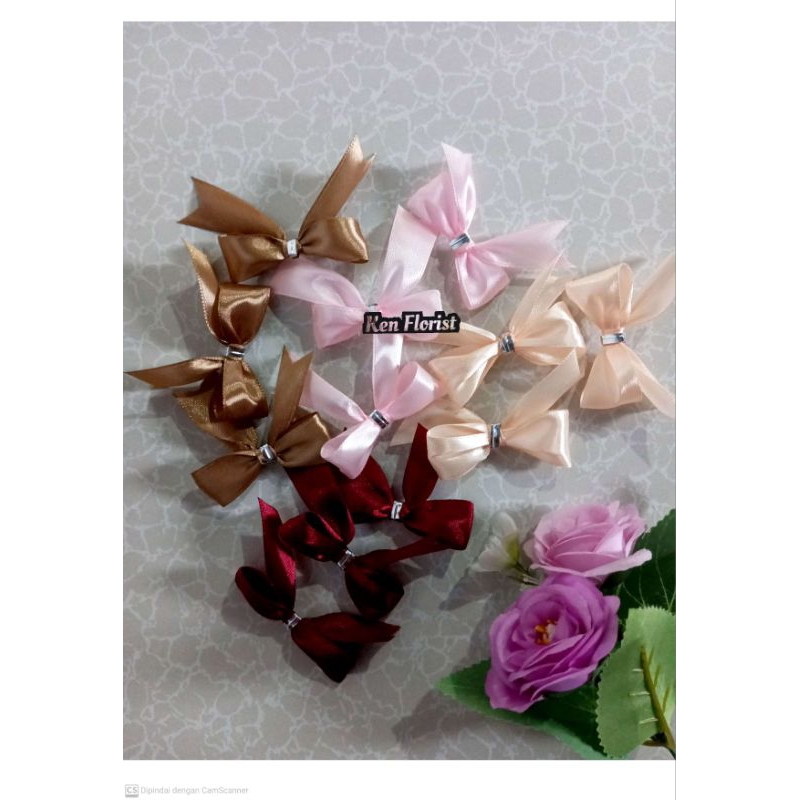 

pita satin siap pakai 2 cm pita souvernir pita hiasan