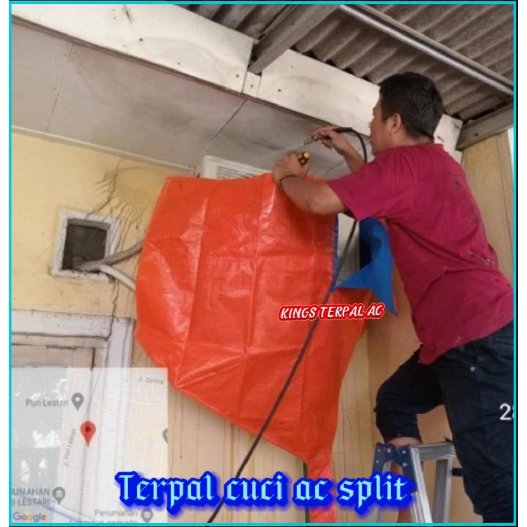 COVER CUCI AC/TERPAL CUCI AC/PLASTIK AC UK 1/2PK,1PK,2PK, MULTIFUNGSI