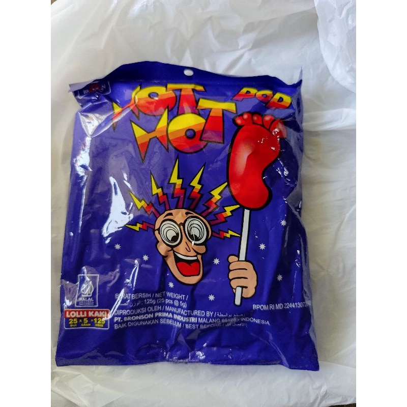 

(25 pcs) Permen jempol Hot hot