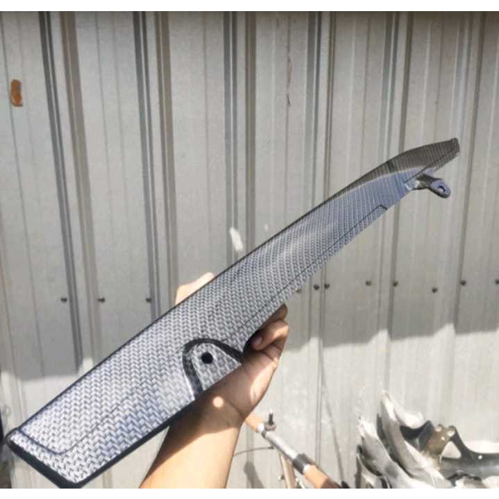 TUTUP RANTAI RX KING MOTIF KARBON CELUP