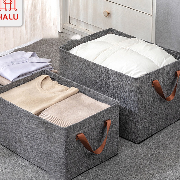 FG2 HALU Storage Box Kotak Organizer Penyimpanan Multifungsi Tempat Penyimpanan Pakain Selimut Buku 