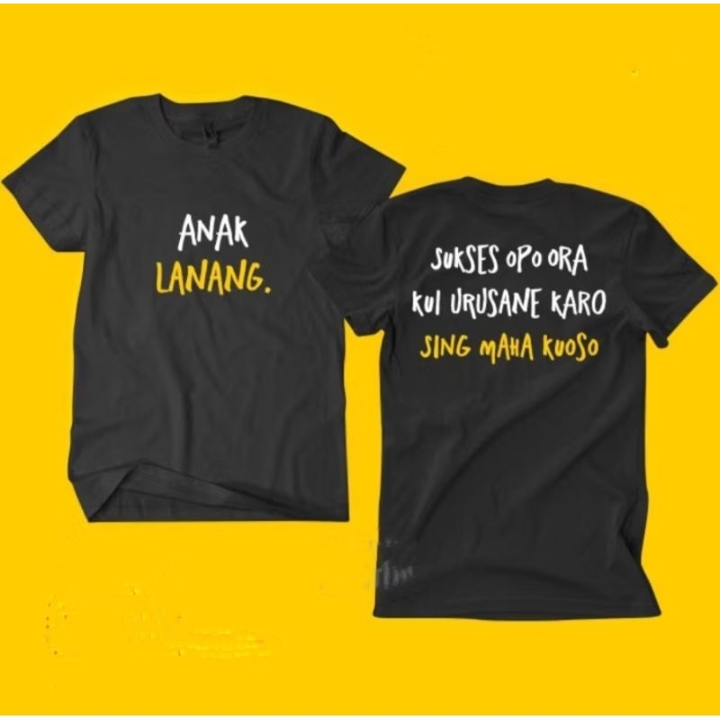 KAOS//ANAK LANANG SUKSES OPO ORA KUL URUSANE KARO SING MAHA KUOSO