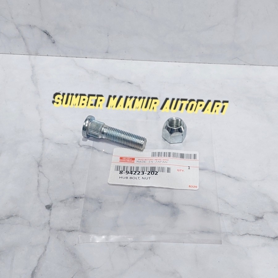 BAUT RODA PANJANG HUB BOLT LONG PANTHER