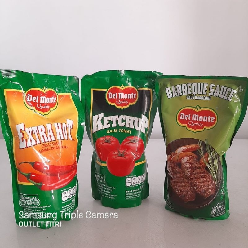 

[1kg] DEL MONTE Saos BBQ - Tomat - Extra Hot