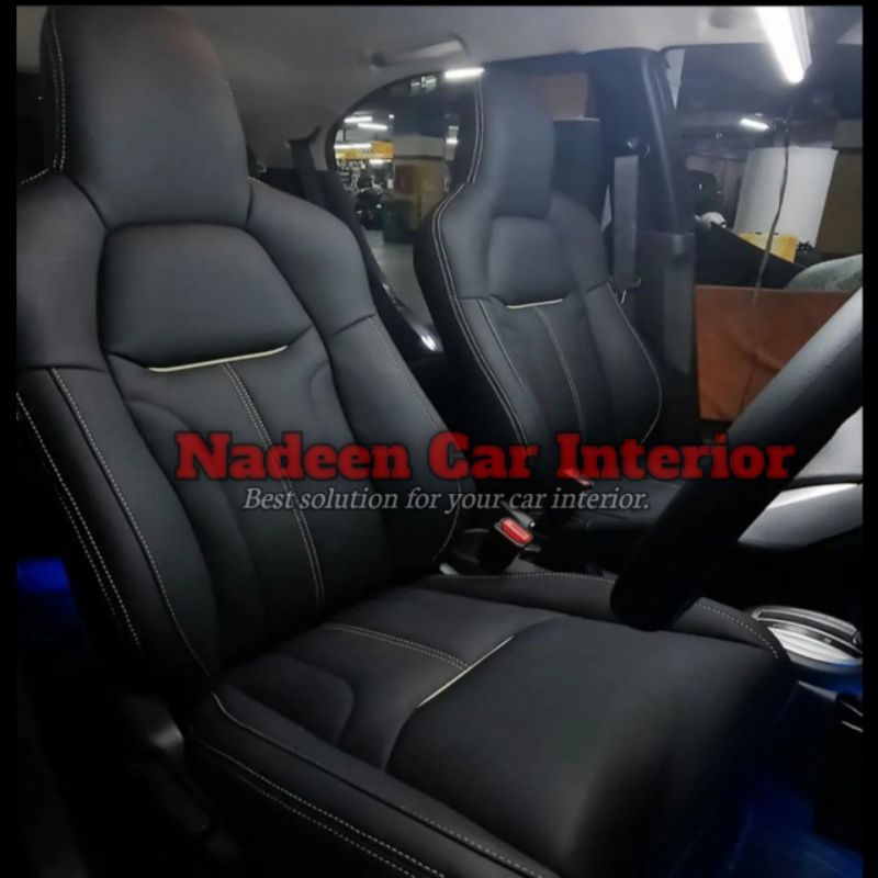 Sarung jok mobil honda brio satya 2018 - 2024 bahan high premium