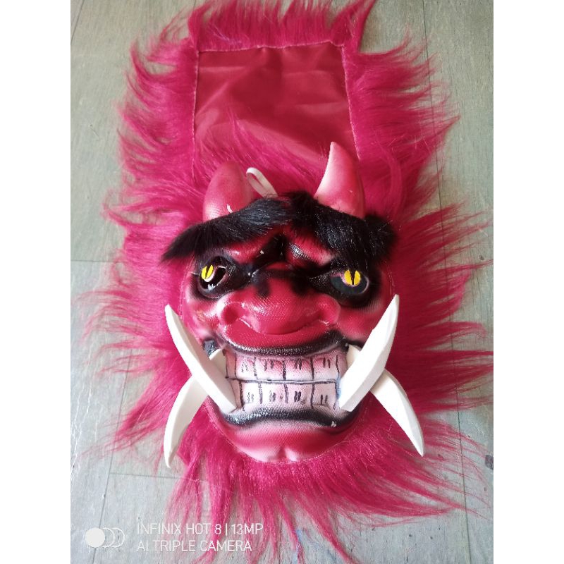 BUTA GEDRUG/TOPENG GEDRUG MULUT BERGERAK/TOPENG BUTO GEDRUG