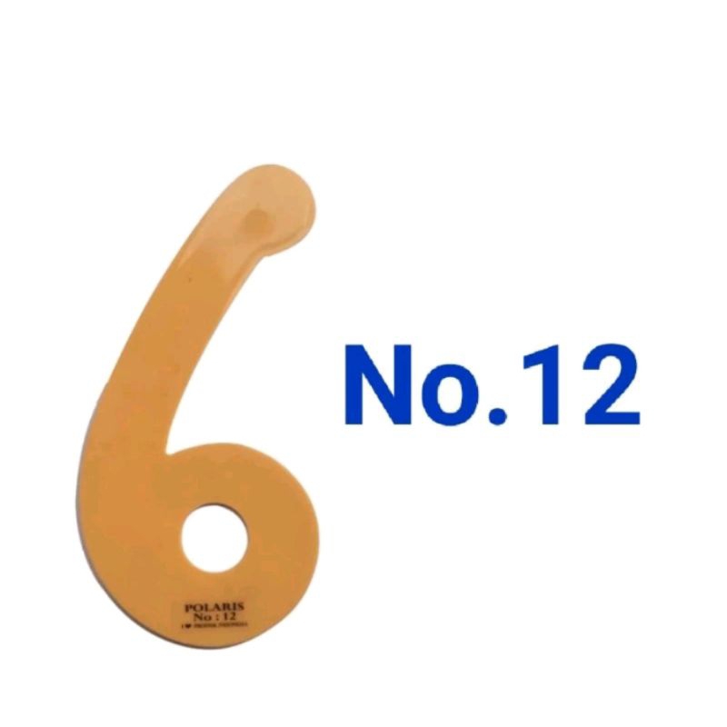 

Penggaris Pola Jahit No.12