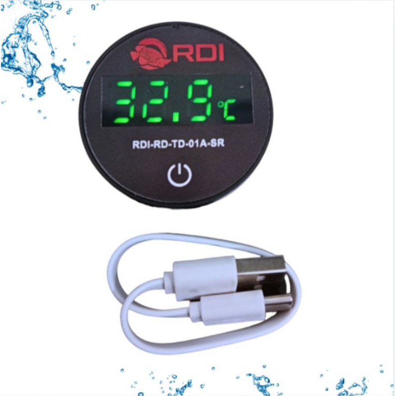 TERMOMETER DIGITAL RDI RD TD 01A SR PENGUKUR SUHU AIR AQUARIUM
