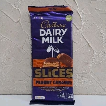 

CADBURY DAIRY MILK SLICES PEANUT CARAMEL