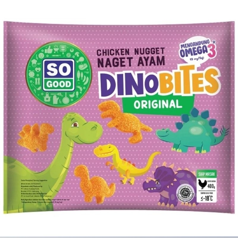 

So Good Nugget Dinobites 400g