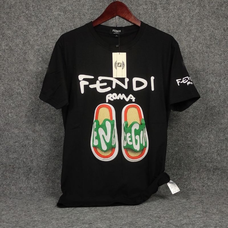 Kaos Fendi Roma Kaos Fendi Pria Wanita Kaos Best Seller