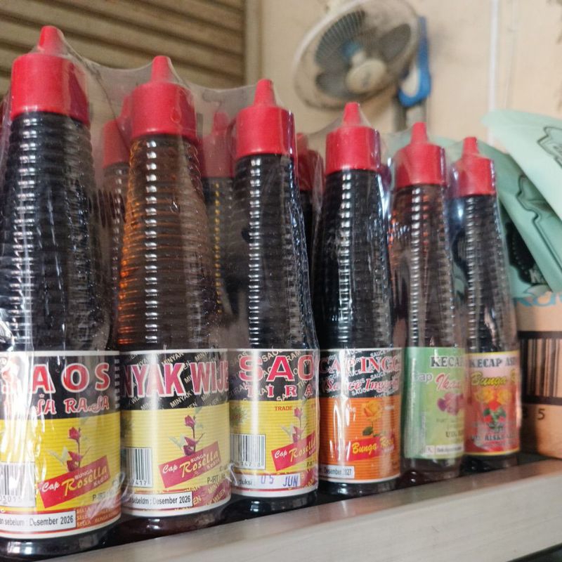 

Paket Saos Nasi Goreng Saos Tiram Minyak Wijen Raja Rasa Kecap Ikan Kecap Asin