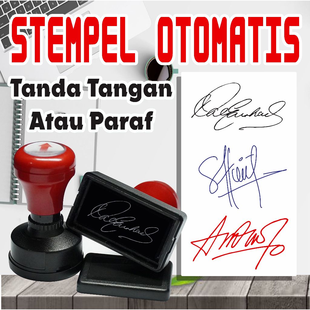 

Stempel Otomatis Custom Tanda Tangan dan Paraf